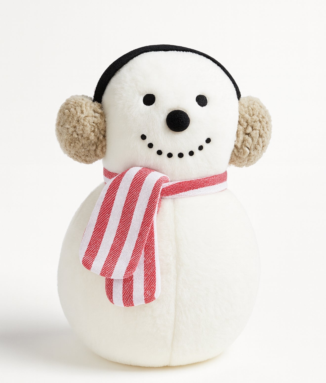 Soft Snowman Plush Pillow | Cozy Winter Gift