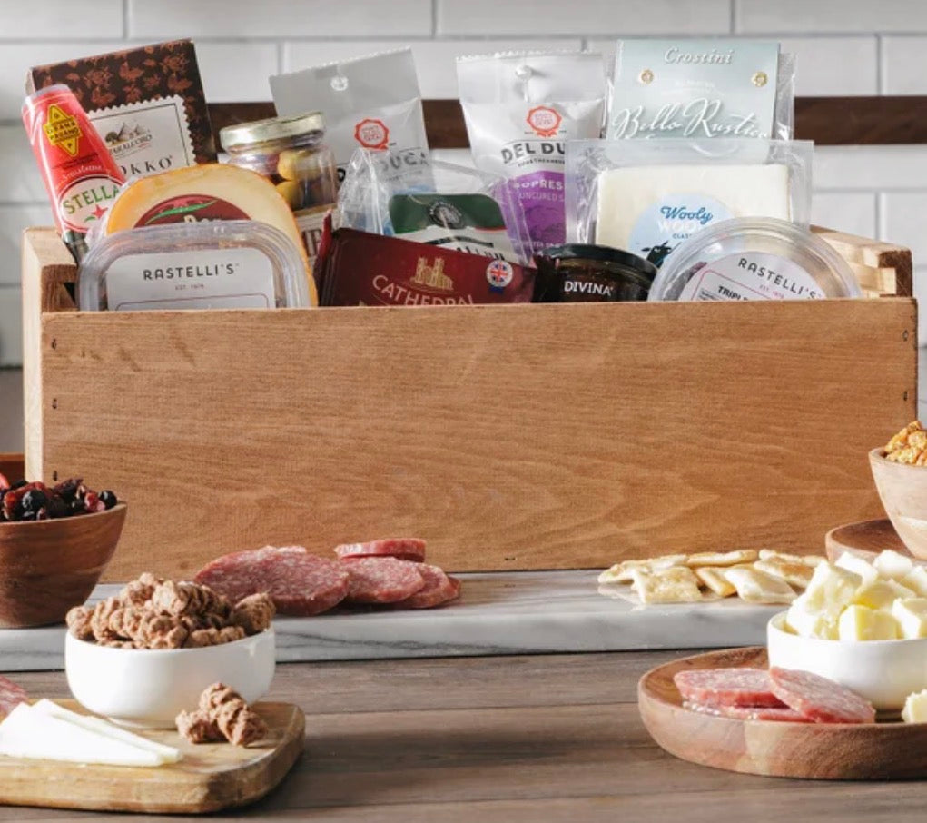 Rastelli's Connoisseur Gift Crate | Premium Charcuterie & Cheese