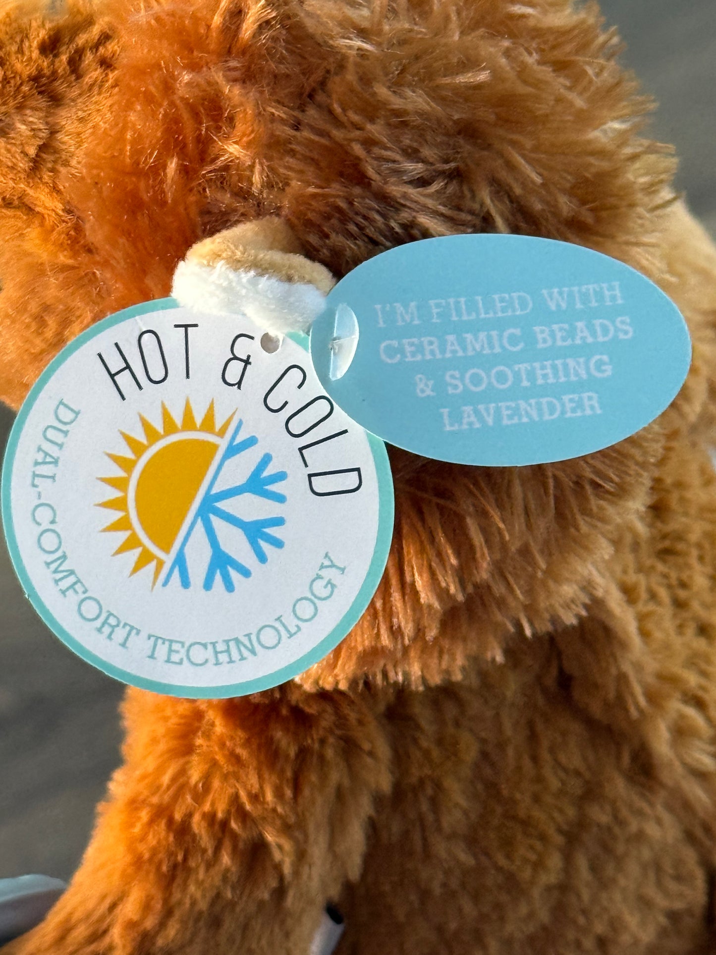 Cuddly Aromatherapy Plush Puppy – Hot & Cold Soothing Add-On Gift