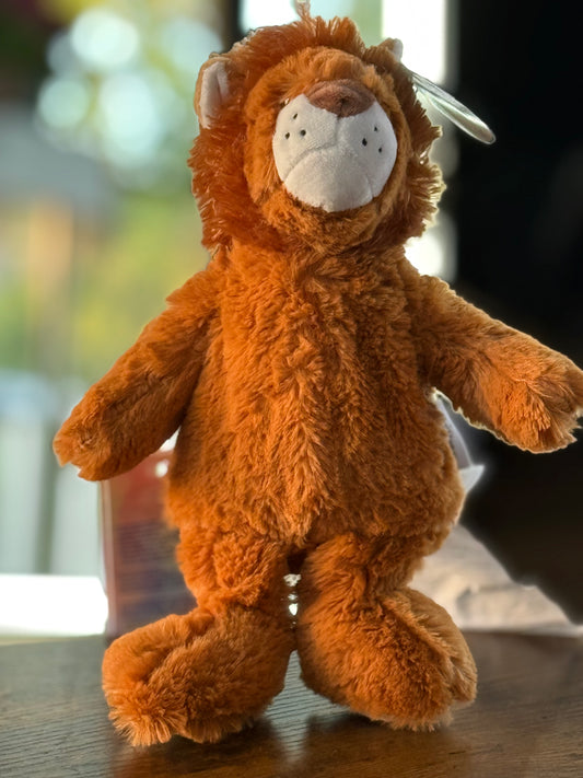 Cuddly Aromatherapy Plush Lion – Hot & Cold Soothing Add-On Gift