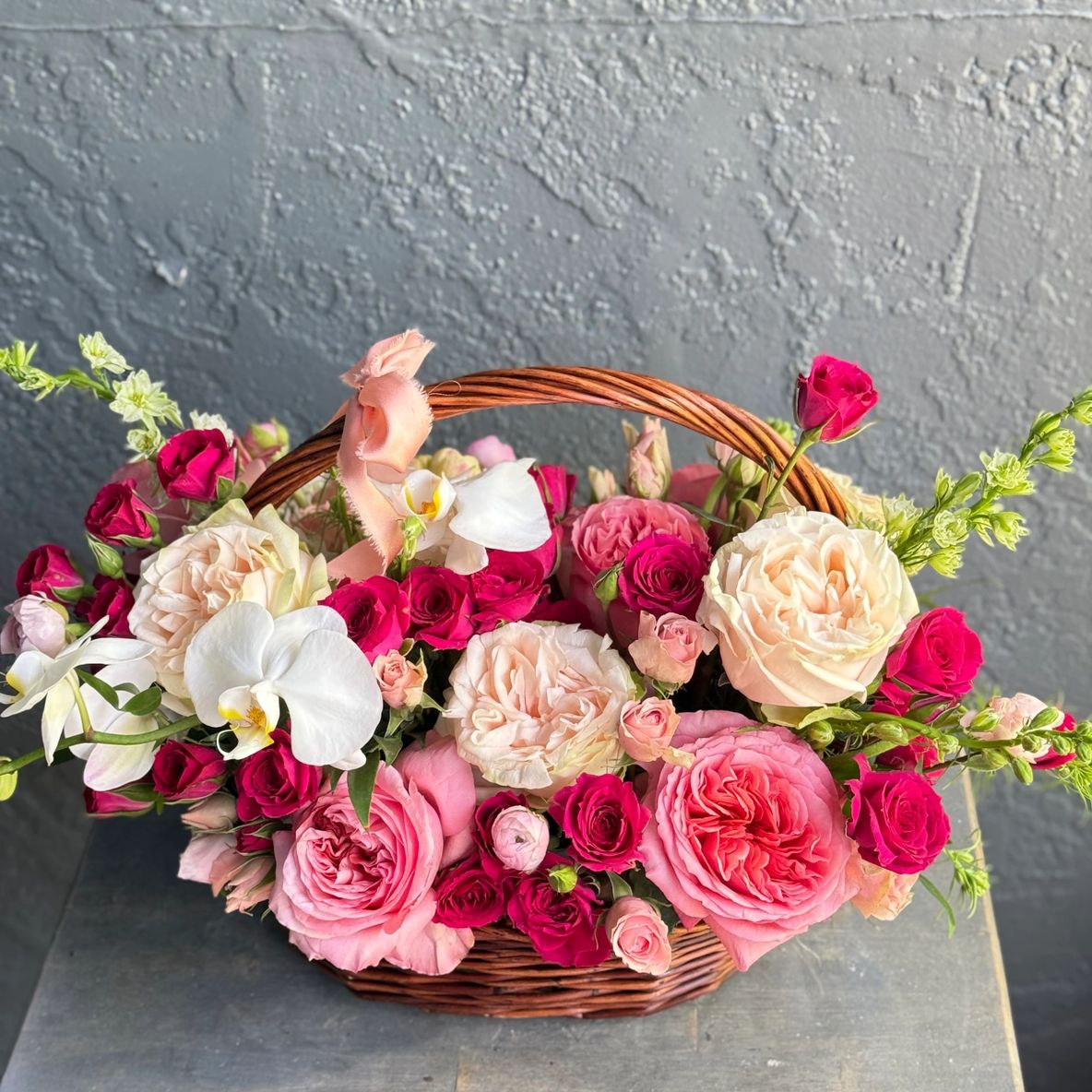 #2611 The Signature Basket - Premium Floral Design