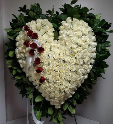 Eternal Heart – Sympathy Floral Tribute