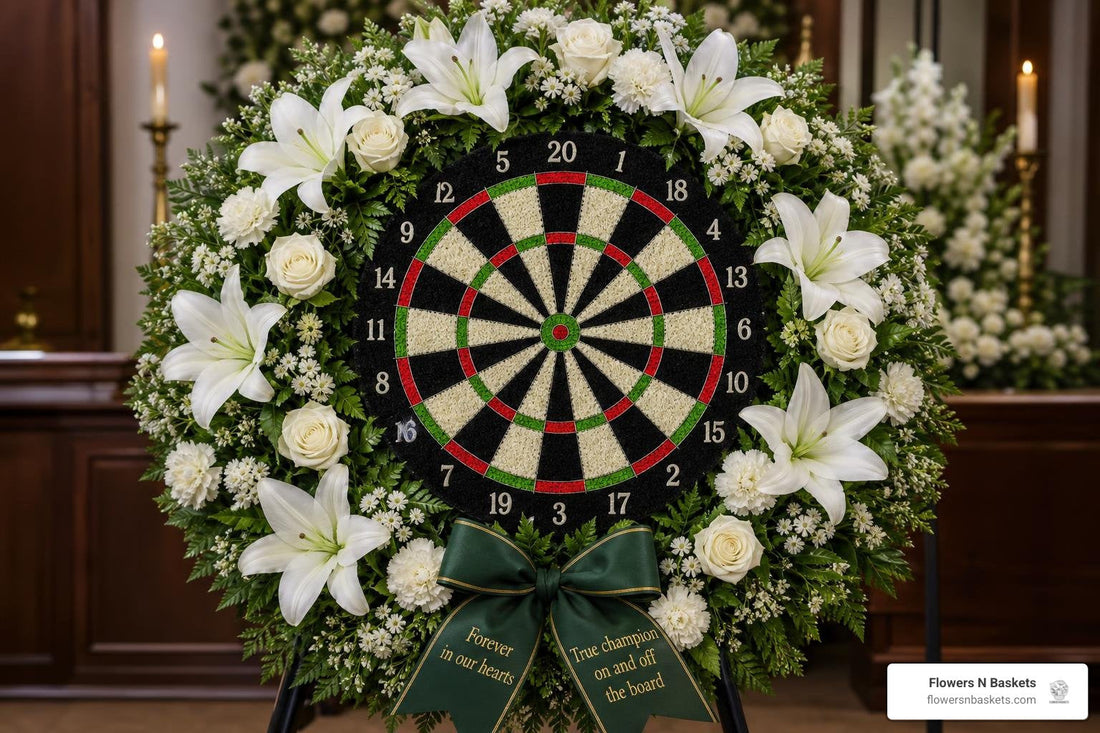The Ultimate Guide to Choosing Dartboard Funeral Flowers for a Final Checkout