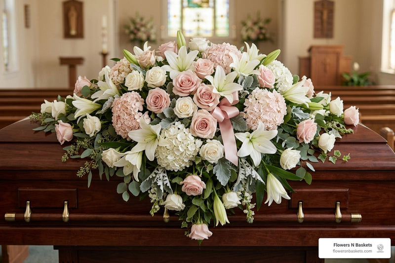 Stunning Floral Tributes: Casket Sprays for a Woman