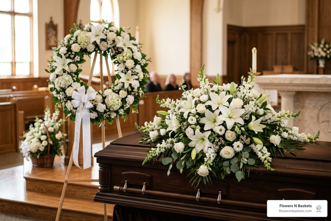 How to Select Beautiful Funeral Flower Arrangements for a Service