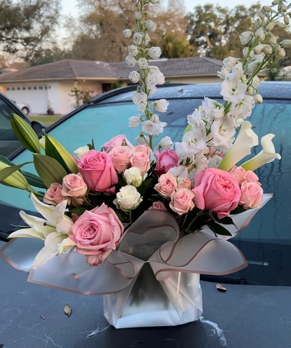 Same day flower delivery bouquet in Palm Harbor by Flowers N Baskets