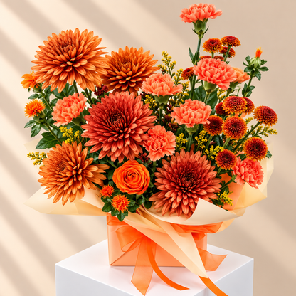Fall Is in the Air Autumn Flower Arrangement