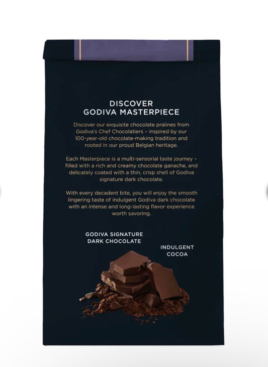 Godiva Masterpieces Dark Chocolate Ganache Gift Box 15.1 oz (428g)