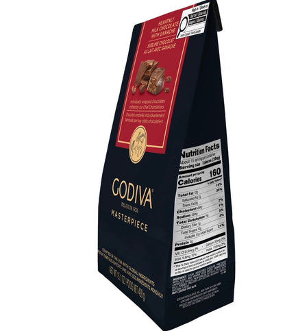 GODIVA Masterpiece Milk Chocolate with Ganache – 428 g