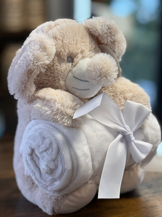 Snuggle Mouse with Soft Throw – Huggable Friends