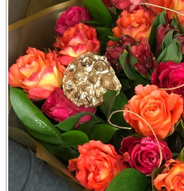 Delightful — Free Spirit Garden Roses & Alstroemeria Bouquet | Tampa Bay