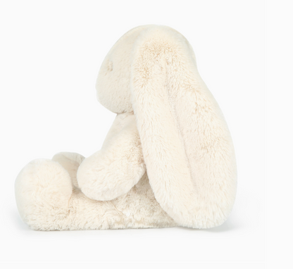 White plush bunny toy 