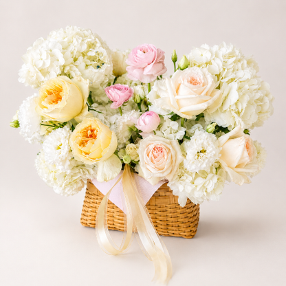 luxury flower basket 